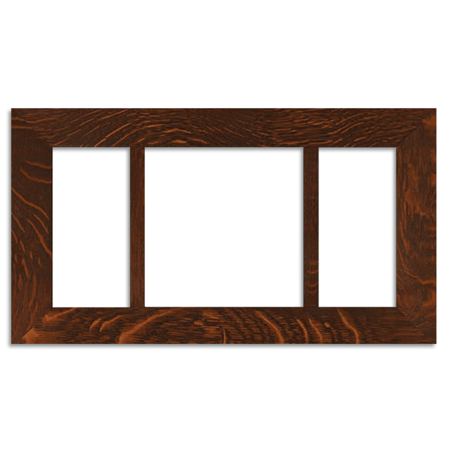 8 by 8-Inch 3dRose ft_41590_1 Bamboo Cherry Wood-Framed Tile