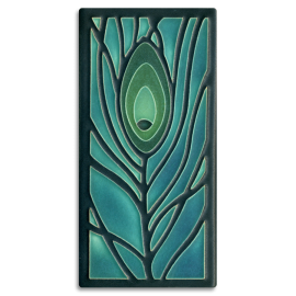 Peacock Feather Tile