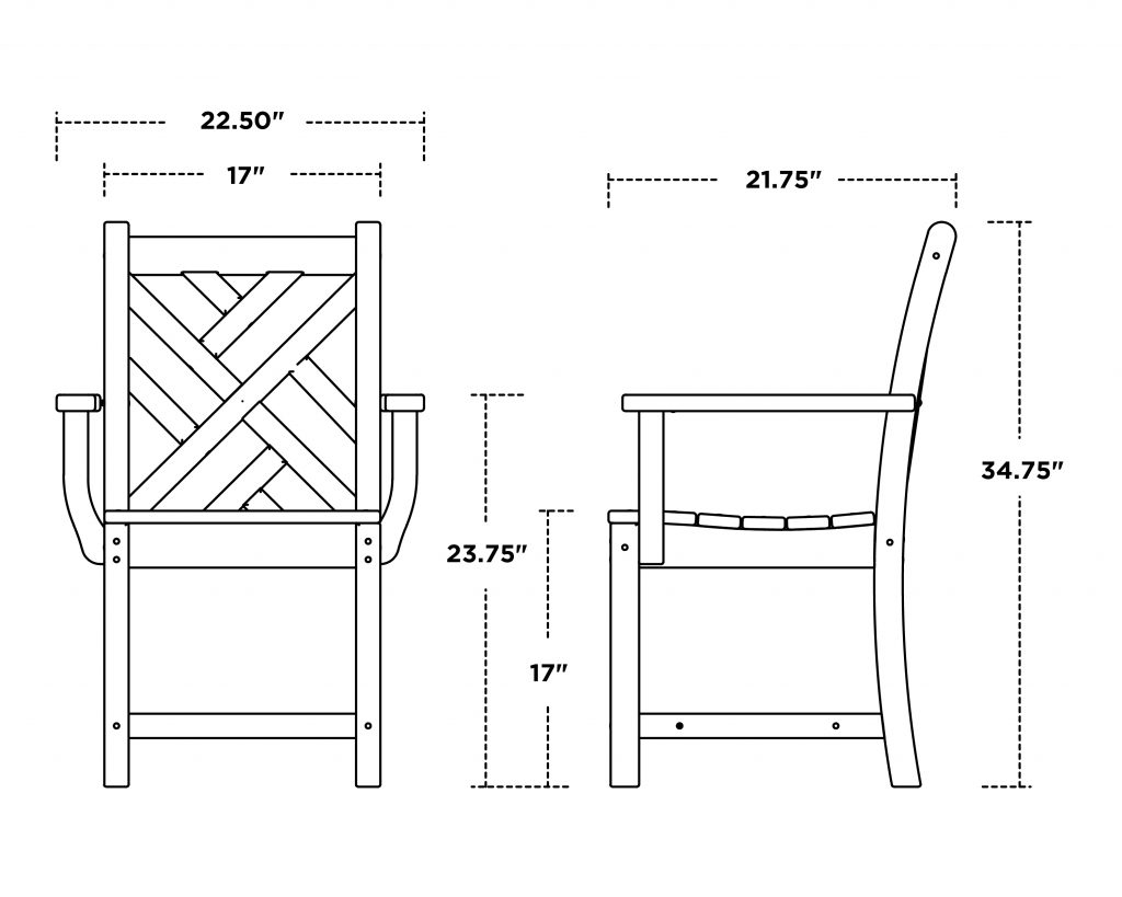 Chippendale Chair Dimensions - Sawbridge Studios