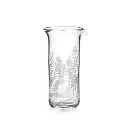 Engraved Fern Tall Ascutney Bar Picher