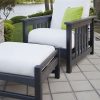 Mission Deep Seating Chair and Ottoman