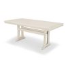 Nautical Trestle 38x73 Dining Table in Sand