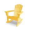 Palm Coast Adirondack Rocking Chair in Lemon