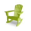 Palm Coast Adirondack Rocking Chair in Lime