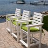 Captain Counter Chairs in White