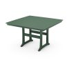 Nautical Trestle 59" Counter Table in Green