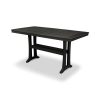 Nautical Trestle Counter Table in Black