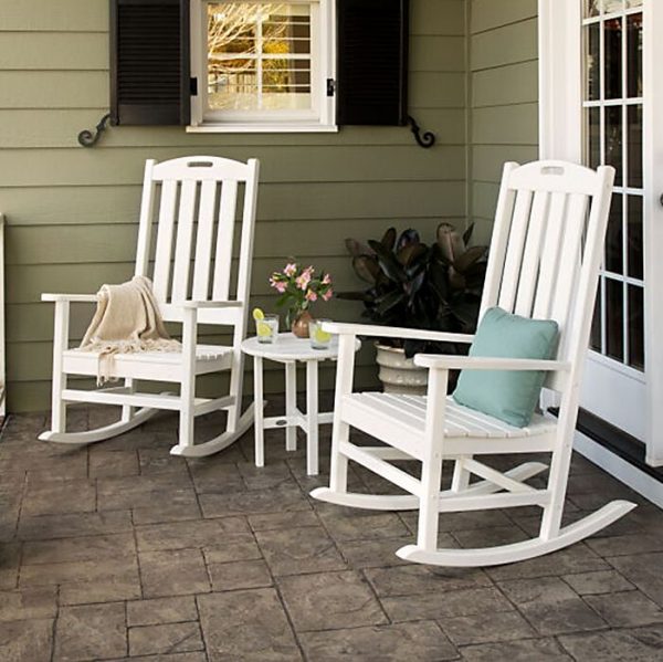 Polywood Rocking Chair Set Flash S Up To 64 Off Apales Com - Patio Rocking Chair Polywood
