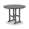 Round 48" Counter Table in Slate Gray