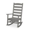 Shaker Porch Rocking Chair in Slate Gray