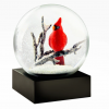 Cardinal Singing Snow Globe