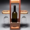 Wine Tote with glasses