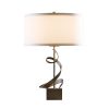 Gallery Spiral Table Lamp with Natural Anna Shade