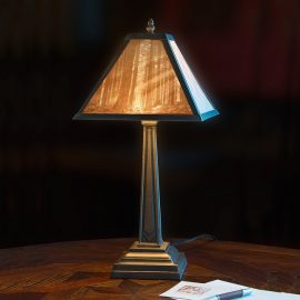 Deep Woods Mission Table Lamp Front