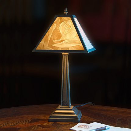 Hosta Mission Table Lamp Front