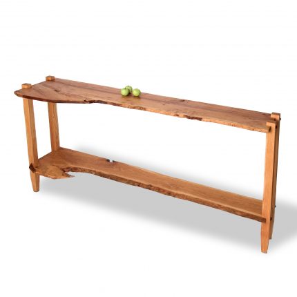 Timberline Rustic Live-Edge Console Table