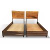 Natural Phoenix Bed twin pair