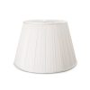 Pleated Linen Pembroke Lampshade 12in