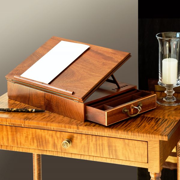 Lap writing deals desk with storage