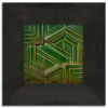 Olive Hill Emerald Tile in Ebony Frame