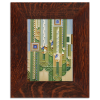 Saguaro Green Tile in Craftsman Oak Frame