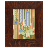 Saguaro Rainbow Tile in Craftsman Oak Frame
