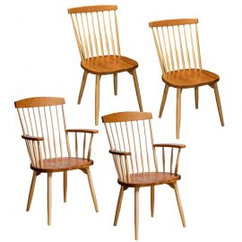 Set of Four Windsor Chairs