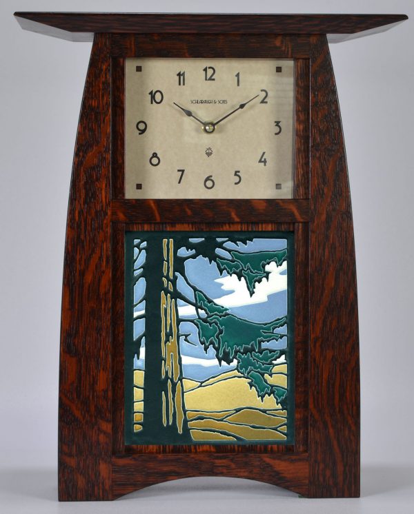 Arts & Crafts Shelf Clocks - Sawbridge Studios