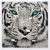 Snow Tiger Large Puzzle