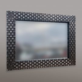 Steel Weave Rectangular Mirror