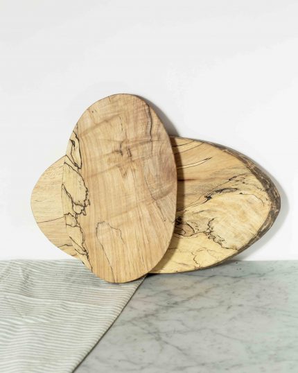 Spalted Oval Cutting Boards